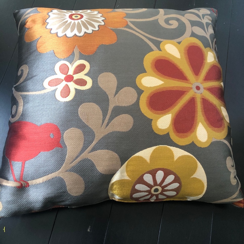 MCM Retro vibe accent pillow